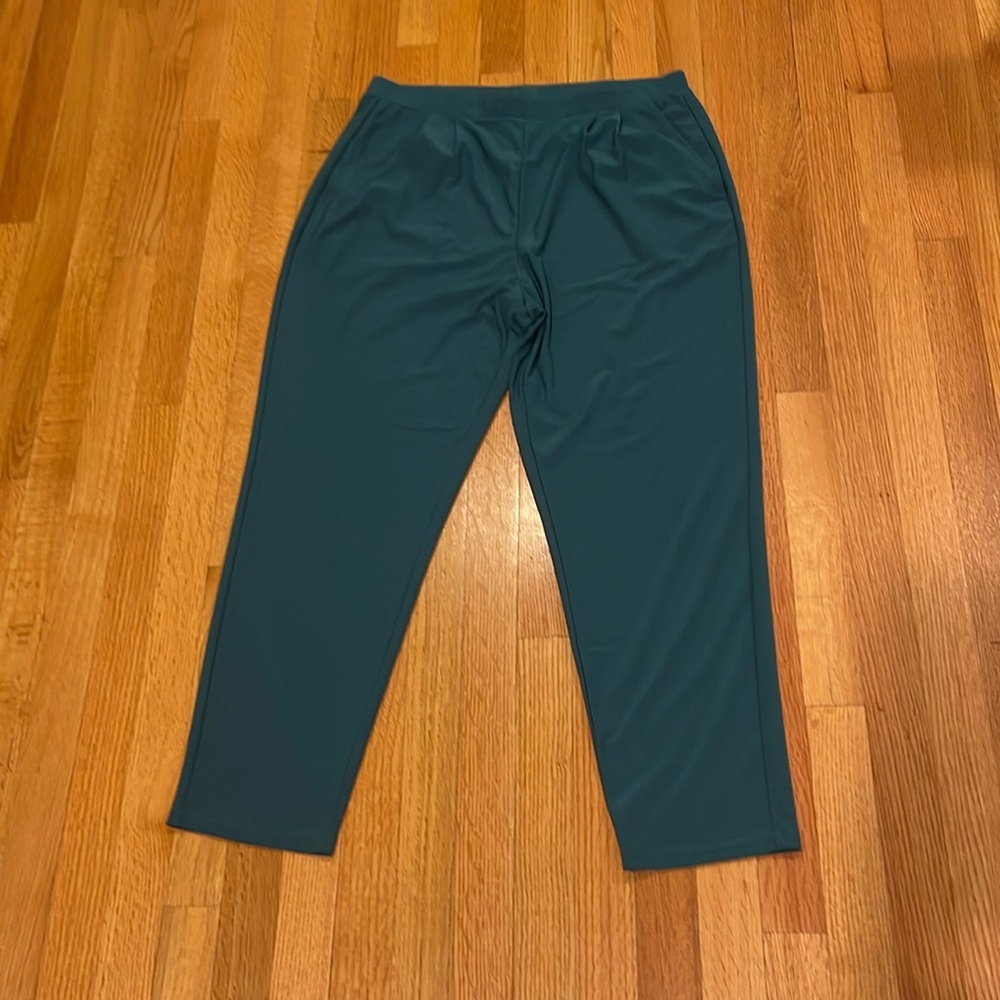 Leith Teal Pants Size Large